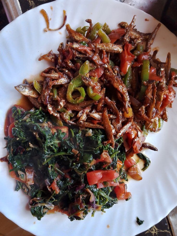 Ugali With Sukuma Wiki & Omena photo 4